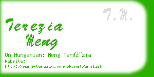 terezia meng business card